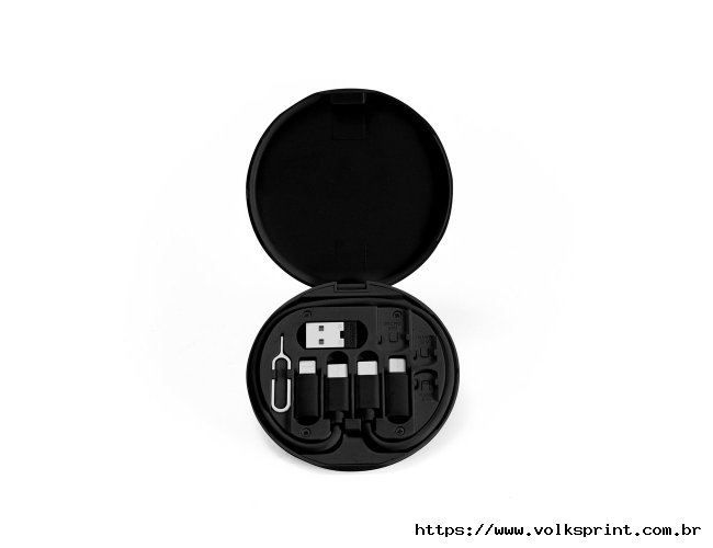 Conjunto cabo e adaptadores