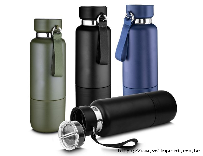 Garrafa T�rmica Inox 500ml